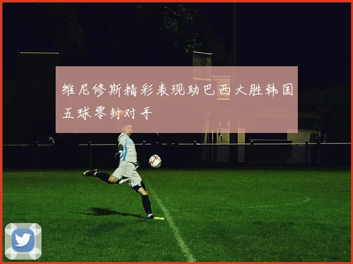 维尼修斯精彩表现助巴西大胜韩国五球零封对手